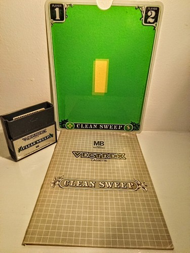 Vectrex clean sweep with - sweep,