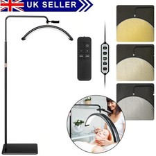 LED Half Moon Lash Light 36W Floor Lamp Dimmable Beauty Salon Eyelash Extensions