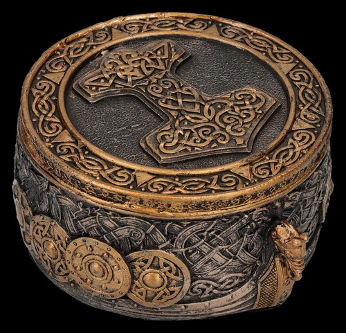 Casket viking ship drakkar - casket,