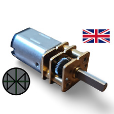 1 x Micro Gearbox DC Motor Speed Reduction DC 3 - 12 V  75 - 300 RPM High Torque