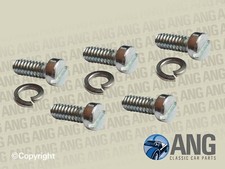 RELIANT ROBIN, KITTEN HS2 CARBURETTOR FLOAT CHAMBER & DASH POT SCREWS KIT x 5