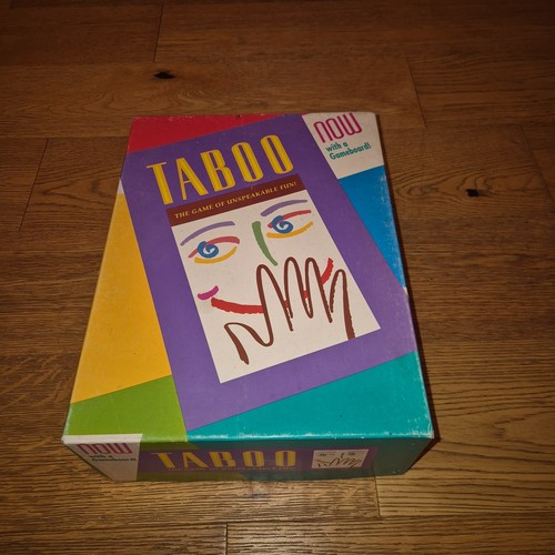 Vintage 1989 taboo board game - 1989,