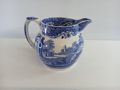 Spode blue italian milk jug - spode,