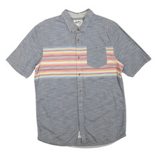 VANS Mens Blue Shirt L Cotton