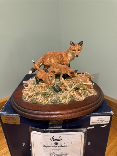 Border fine arts foxes mousing - arts,