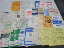 Collection 1960's Non League Football Programmes x 30