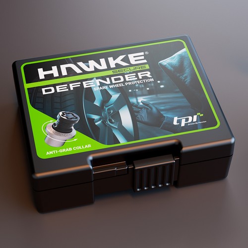 Tpi black spare wheel security - tpi,