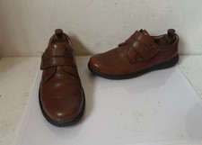 Padders Leather Shoes Size UK 9.5 EU 44 Wide Fit