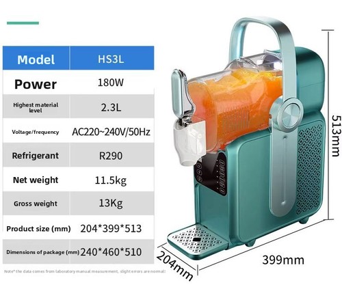Portable small slushy machine - portable,
