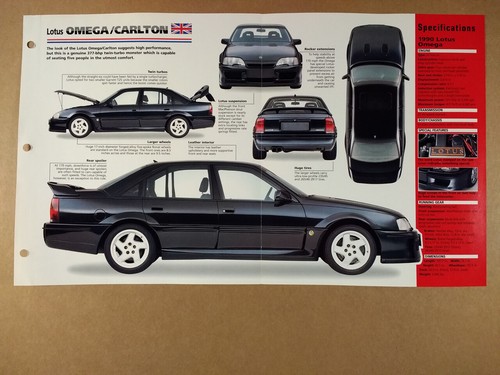 1990 lotus omega - 1990,