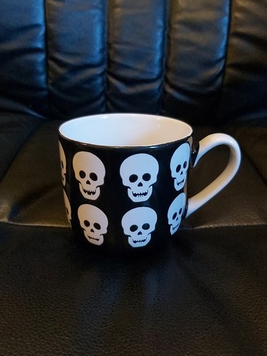 Black skull coffee - , cup