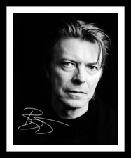 David Bowie Autograph Signed &