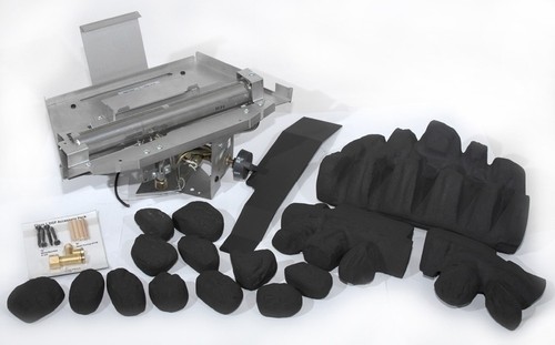 Flame gas fire tray width - flame,