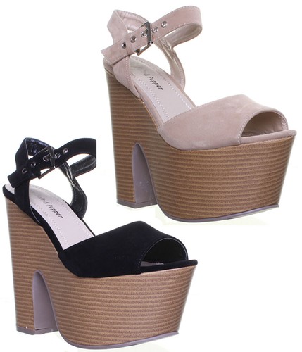 Womens ladies high wedge - ladies,
