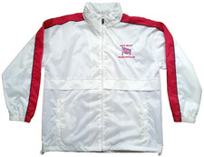 *RARE* Great Britain (Team GB) Vintage 1990s Pentathlon Hooded Shower Jacket - M