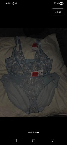 Bra and panty set - and,