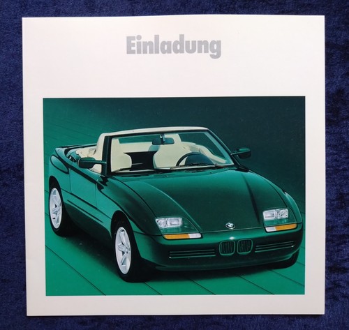 Bmw brochure invitation - bmw, "invitation"