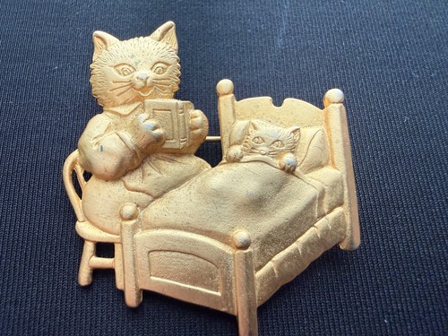 Vintage gold tone jonette - gold, (jonette