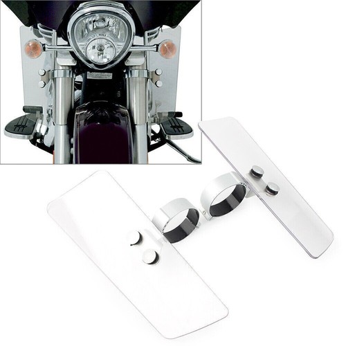 Clear windscreen wind fork - clear,