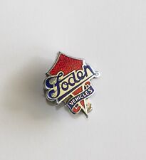 Vintage FODEN Lorry / Vehicles Trade Mark Chrome & Enamel Lapel Badge
