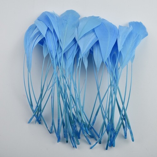 Long stripped fascinator - long,