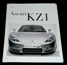 ASCARI KX1 SPORTS CAR ARTICLE