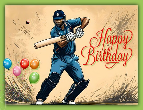 Happy birthday cricket - cricket, player