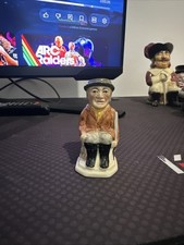 This is a vintage hand-painted