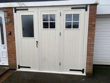 Wooden side hinged - side, garage
