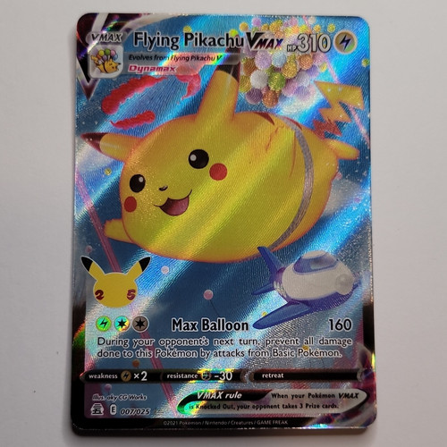 Pokemon flying pikachu vmax - pokemon,