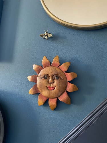 Celestial sun face wall - sun,