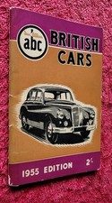 ABC OF BRITISH CARS 1955 PUB