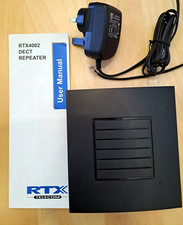 RTX 4002 C DECT REPEATER Cordless Telephone Phone Range Extender with Manual