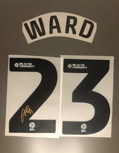 Signed joe ward - derby, county