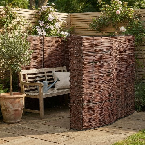 Triple garden wheelie bin - triple,
