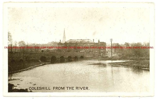 Coleshill from the river - coleshill,