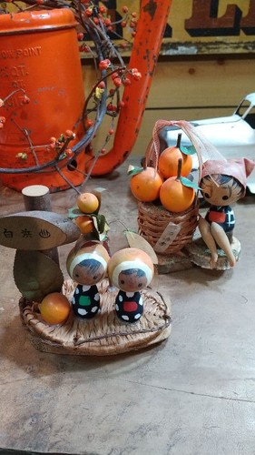 Japanese kokeshi wooden doll - kokeshi,