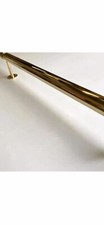 Brass footrail with - 2”,