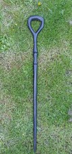 Elegant and Sturdy Wooden Ebony Walking Stick for Enhanced Mobility.