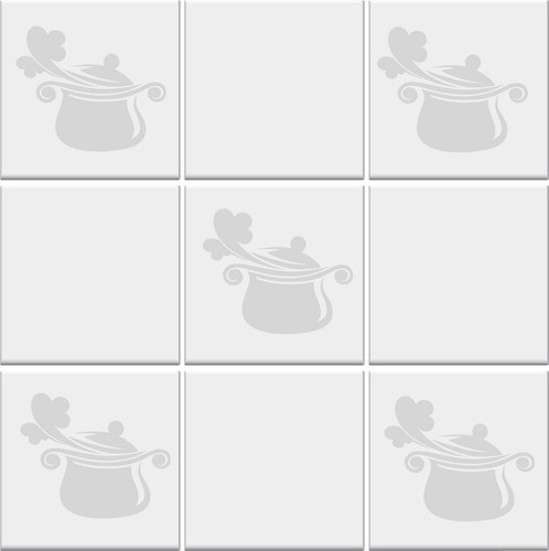 Kitchen tile stickers - tile,