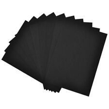 A5 or A4 THICK BLACK CARD