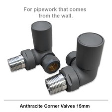 Anthracite Corner Radiator
