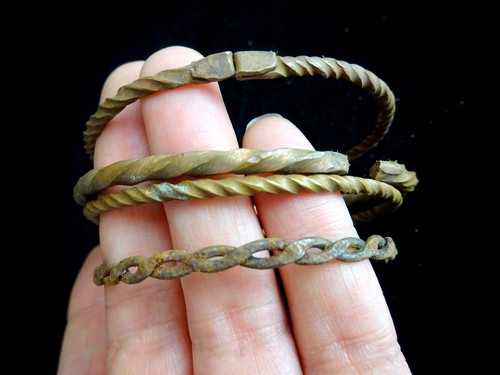 West african bangles - bangles, lot