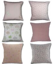 Cushion Cover made in Laura Ashley - Esme Bella Sweetheart Mollie Gingham Pink