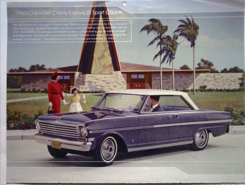 1963 chevrolet nova - dr, ht