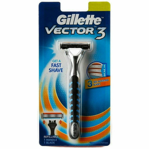 Gillette vector razor handle - vector-3,