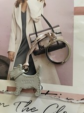 Radley Pale Grey Leather Dog