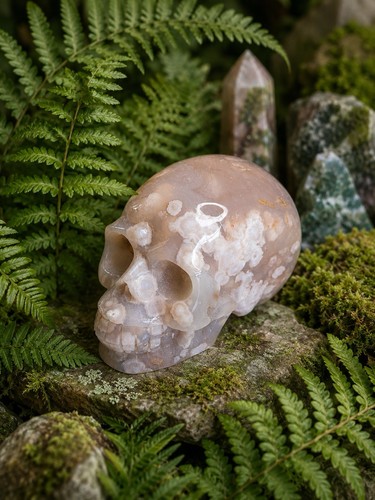 Large flower agate - large, crystal