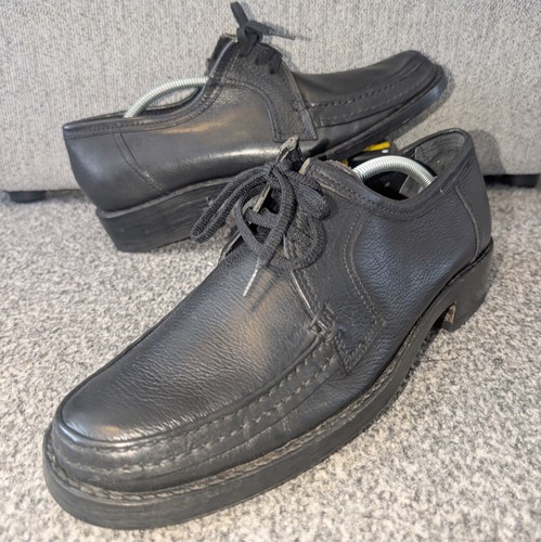 Clarks black lace wallabee - up,