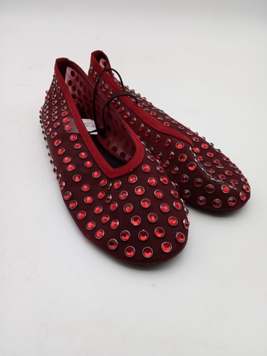 Women shoes red mesh - m&s,